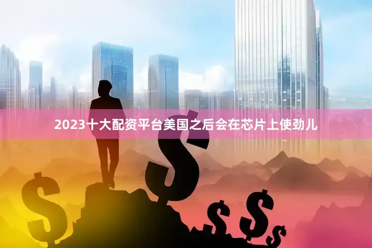 2023十大配资平台美国之后会在芯片上使劲儿